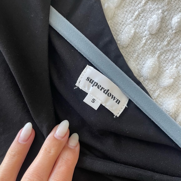 Superdown Asymmetrical Bodysuit - Picture 6 of 6